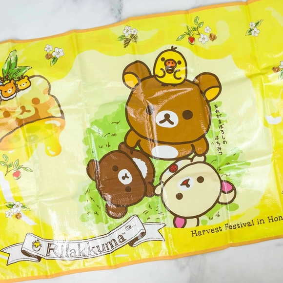 Sanrio Dining Nwot Sanx Rilakkuma Harvest Festival In Honey Forest